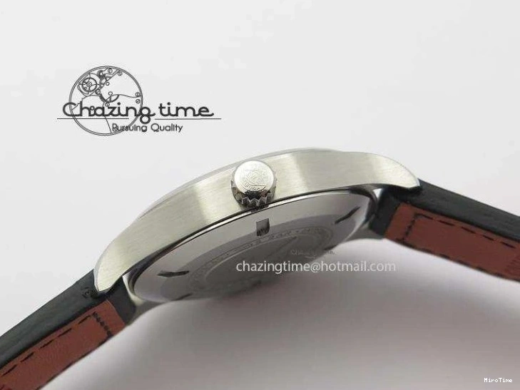 MIROTIME 0517 Mark XVIII IW327002 SS Mk Maker Best Edition White Dial On Black Leather Strap A SunProtective 7298